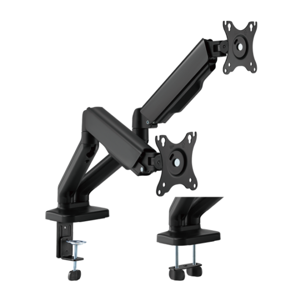 Bratek Cost-Effective Mechanical Spring Dual Monitor Arm LDT46-C024E