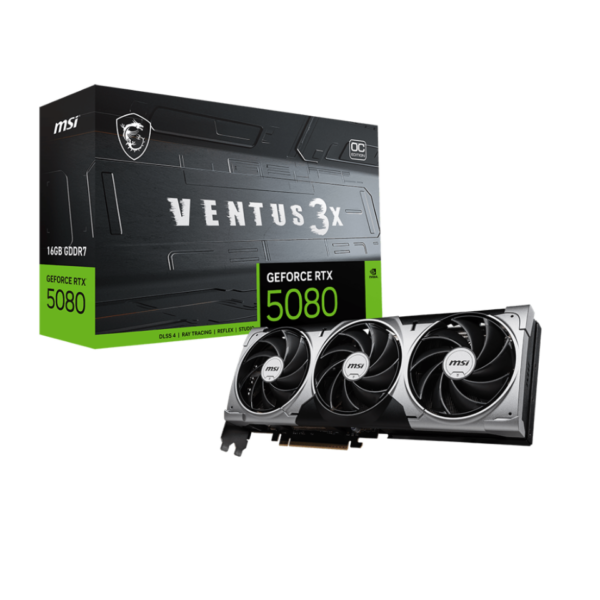 MSI RTX5080 VENTUS 3X OC 16GB