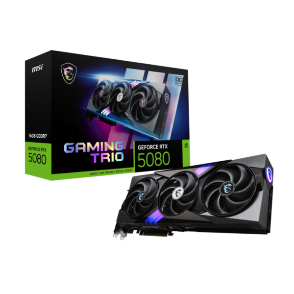 MSI RTX5080 GAMING TRIO OC 16GB