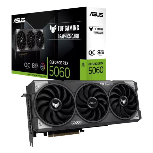 ASUS TUF RTX5060 GAMING OC 8GB  TUF-RTX5060-O8G-GAMING