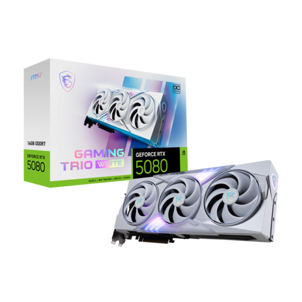 MSI RTX5080 GAMING TRIO OC WHITE 16GB