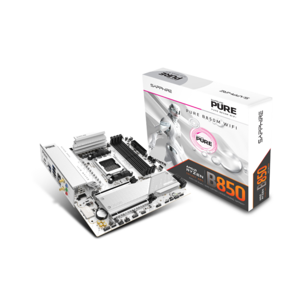 SAPPHIRE PURE B850M WIFI (AM5)