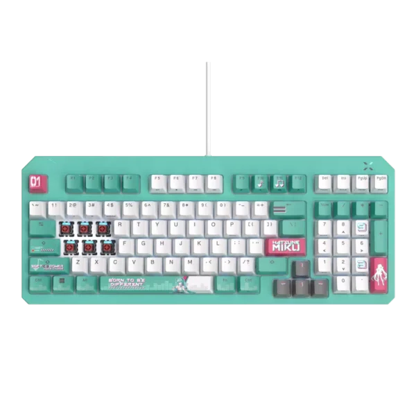 ASUS TUF RA09 TG K3 GEN II MIKU EDITION (KEY TH/ENG) - GAMING KEYBOARD