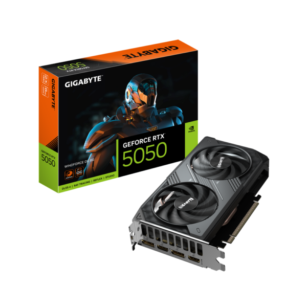 GIGABYTE RTX5050 WINDFORCE 8GB GDDR6