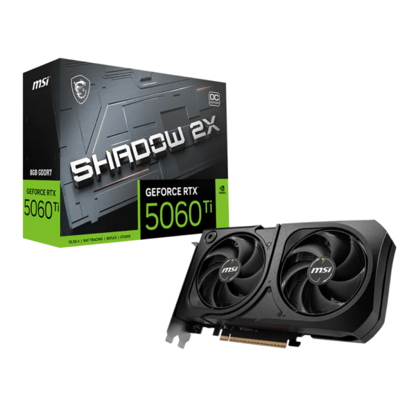 MSI RTX5060Ti SHADOW 2X OC PLUS 16GB