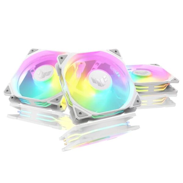 ASUS TUF TR120 ARGB Fan P.3 WHITE (90DA0093-B00020)