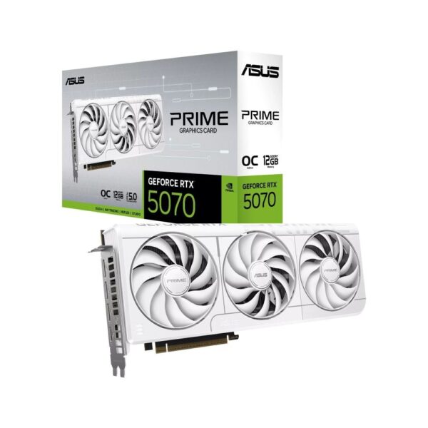 ASUS PRIME RTX5070 OC WHITE 12GB GDDR7