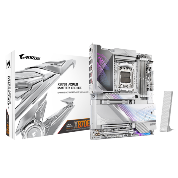 GIGABYTE X870E AORUS MASTER X3D ICE (AM5)