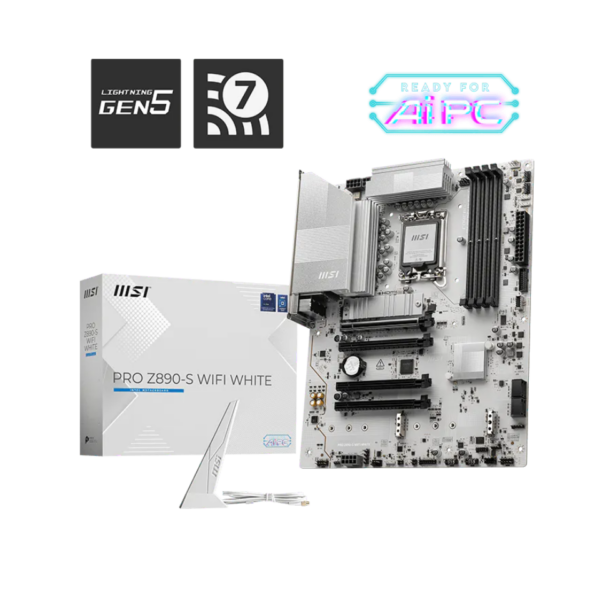 MSI PRO Z890-S WIFI6E WHITE DDR5 (LGA 1851)