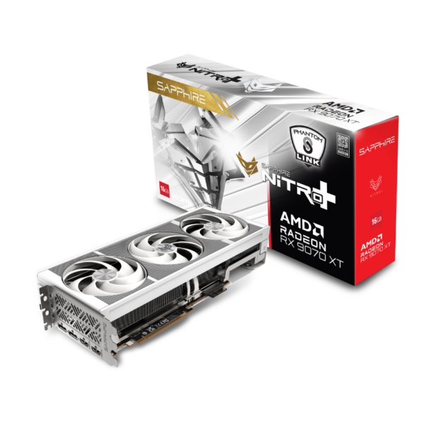 Sapphire Nitro+ RX9070XT Gaming OC 16GB Phantomlink Polar
