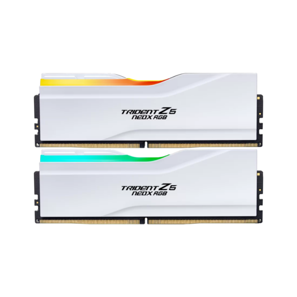 Gskill Trident Z5 Neo X RGB<br>  32GB (2x16GB) 6000 CL26-36-36-32 AMD EXPO (F5-6000A2636H16GX2-TZ5NXRW) White