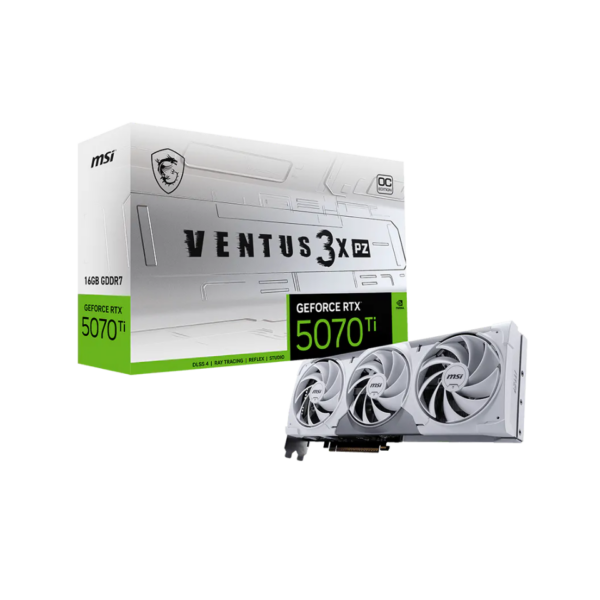 MSI RTX5070Ti  VENTUS 3X PZ OC WHITE 16GB