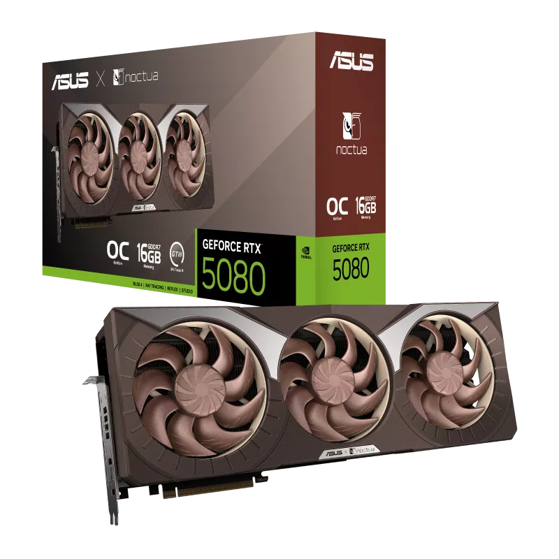ASUS RTX5080 16GB GDDR7 Noctua OC Edition