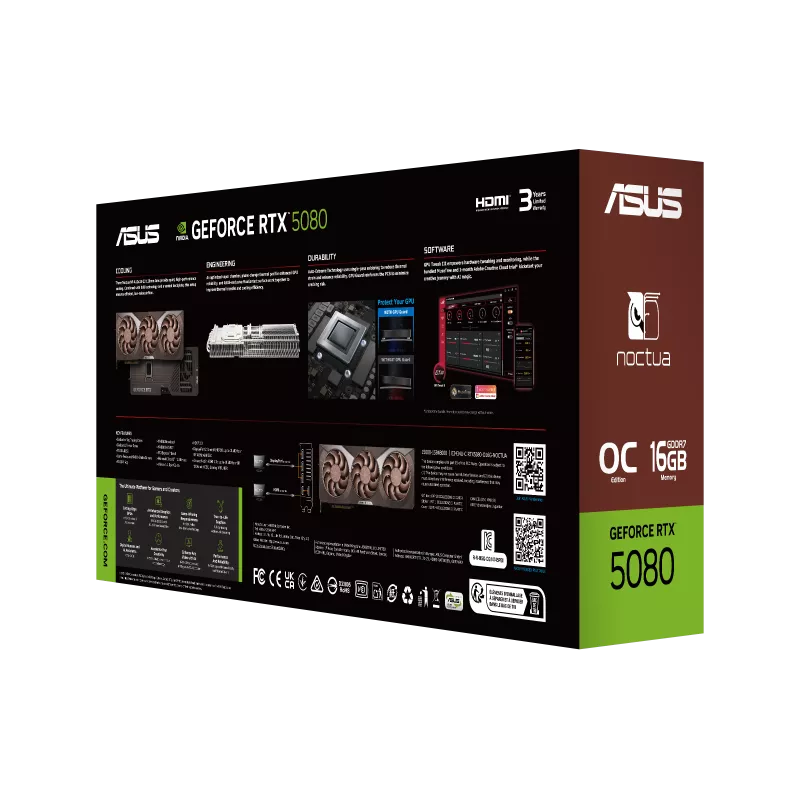 ASUS RTX5080 16GB GDDR7 Noctua OC Edition - Image 7